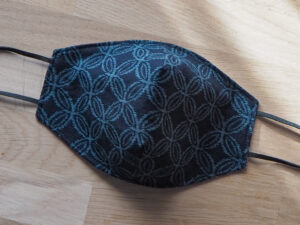 Masque bleu duo
