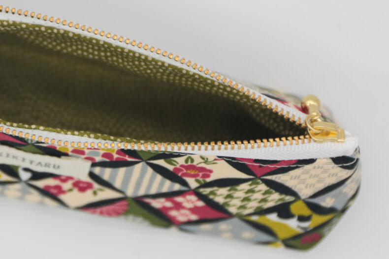 Trousse trapèze, chat et shippo vert - Image 2